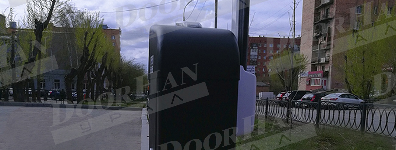 Автоматический шлагбаум на въезде на территорию ТСЖ фото 4