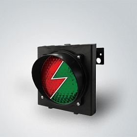 Светофор TRAFFICLIGHT-LED 230В (зеленый+красный)